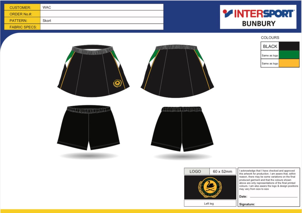 Women's Playing Skort