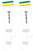 White Playing Socks